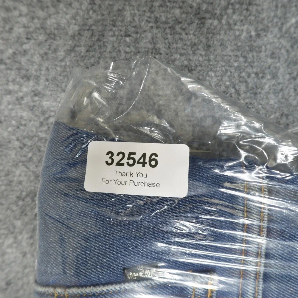 Vintage Levi's 517 Jeans Mens 42x30 Blue Boot Cut Creased Western Denim‎